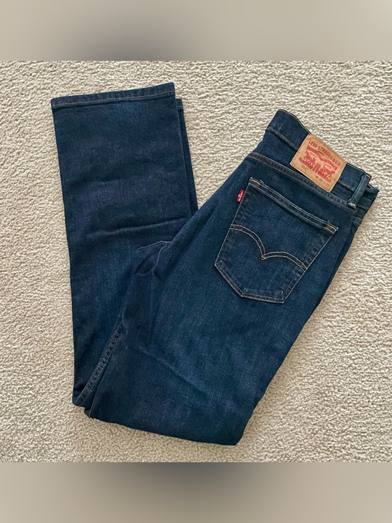 Levi's Other - NWOT Levi's Men's 514 Dark Blue Straight-Fit Jeans 32Wx32L